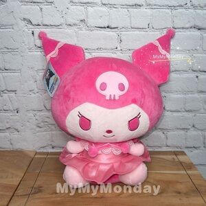 Hello Kitty And Friends Pink Kuromi Plush 12"
